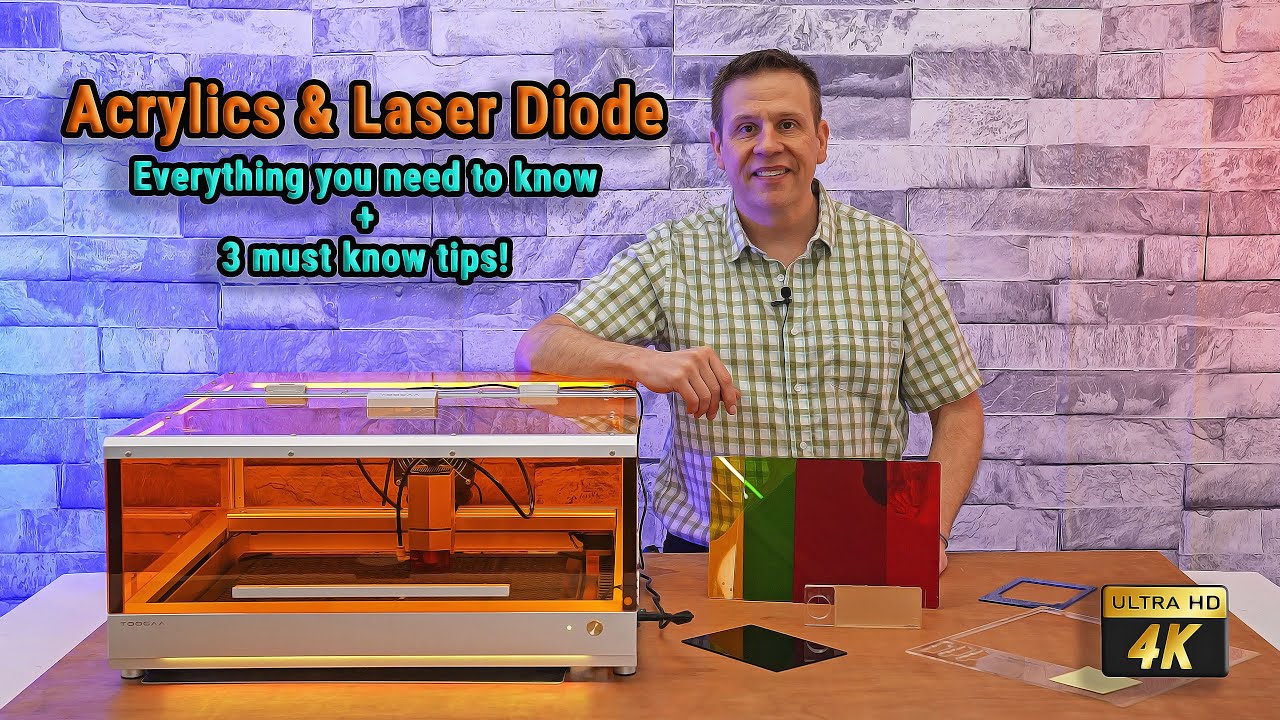 Acrylics- Laser Diode Edition #acrylic #laser #engraving #fun #diy