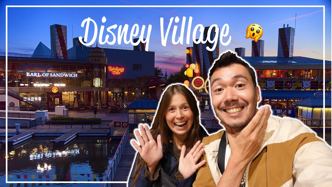 Une soirée de rêve au DISNEY VILLAGE ǀ Vlog Food & Merch 2025