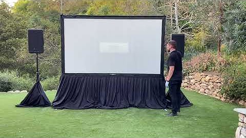 Outdoor Backyard Movie Package 1 - 11.5