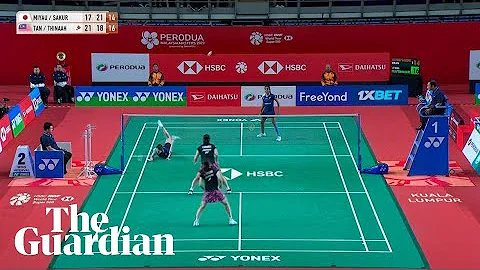Epic 211-shot badminton rally delights fans in Malaysia - DayDayNews