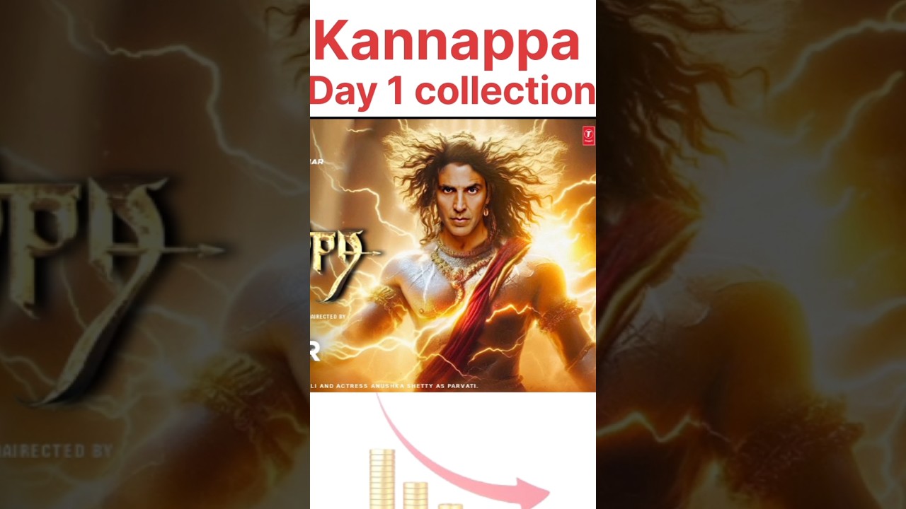 Kannappa day 1 collection 💸💸 📈📈