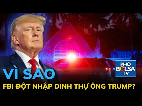 Video FBI đột kích dinh thự, phá két sắt của ông Trump, lý... - youtube