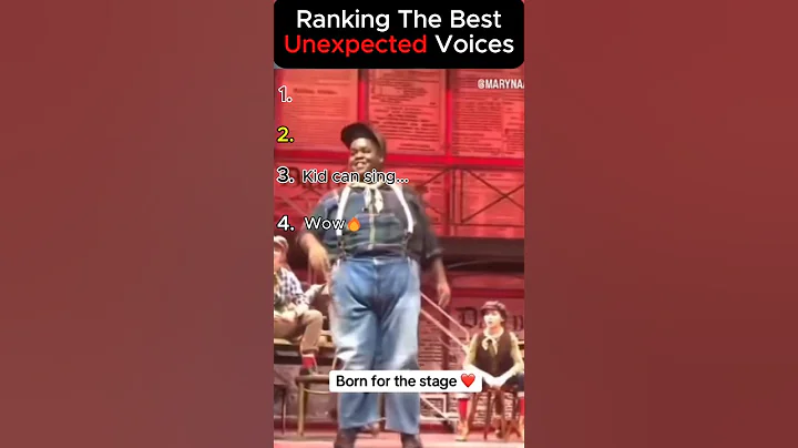 Ranking the best unexpected voices😅some of these are incredible #singing #music #shortsfunny