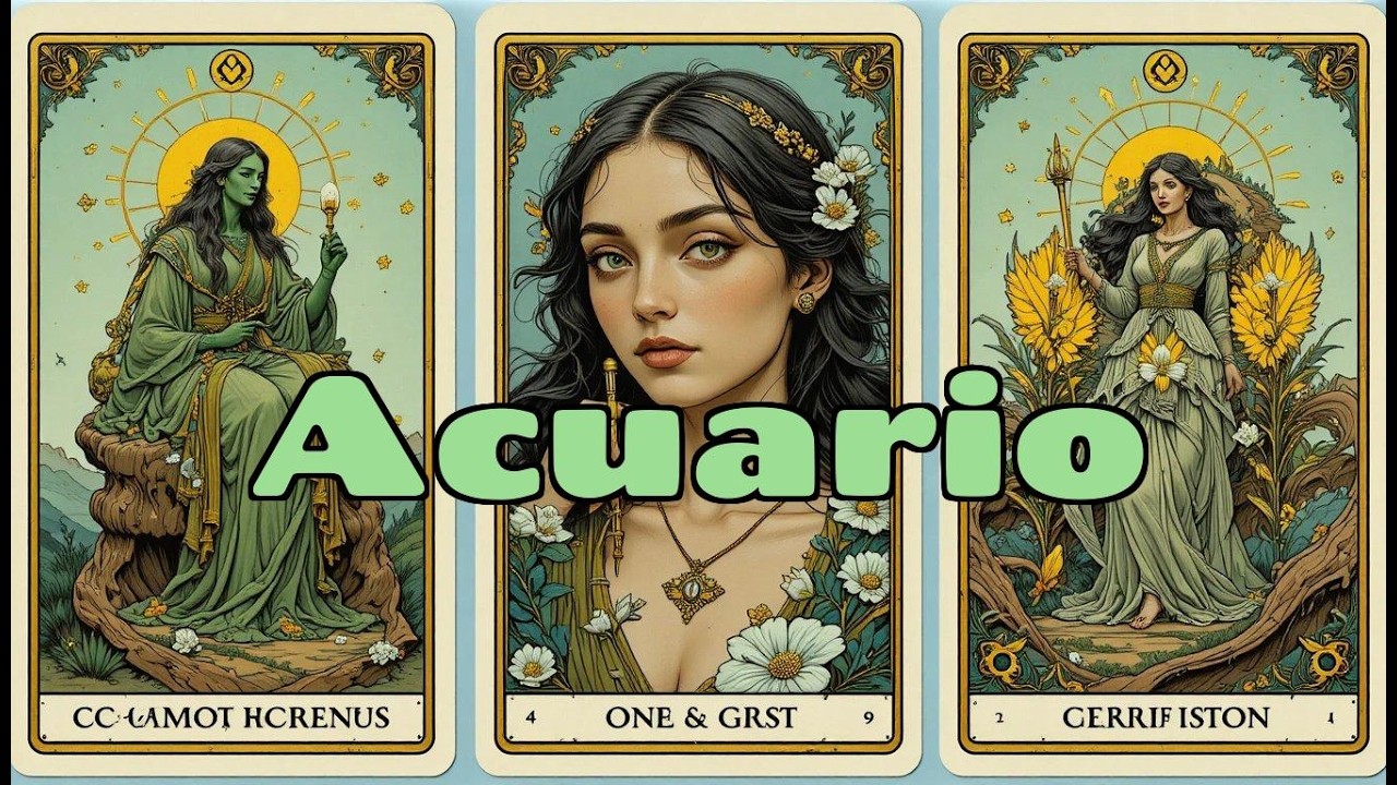ACUARIO Un giro inesperado cambiará tu vida… despierta con noticias que ...