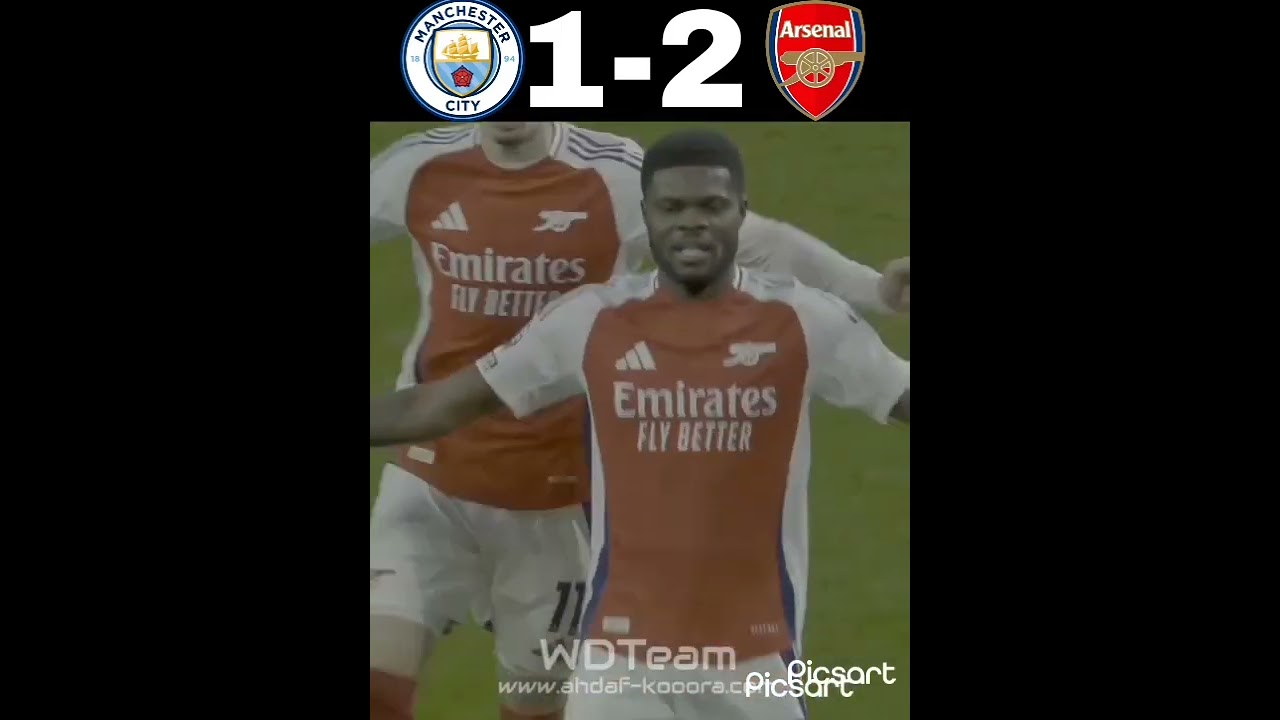 مانشستر سيتي ضد أرسنال دورى الانجليزي ٢٠٢٥