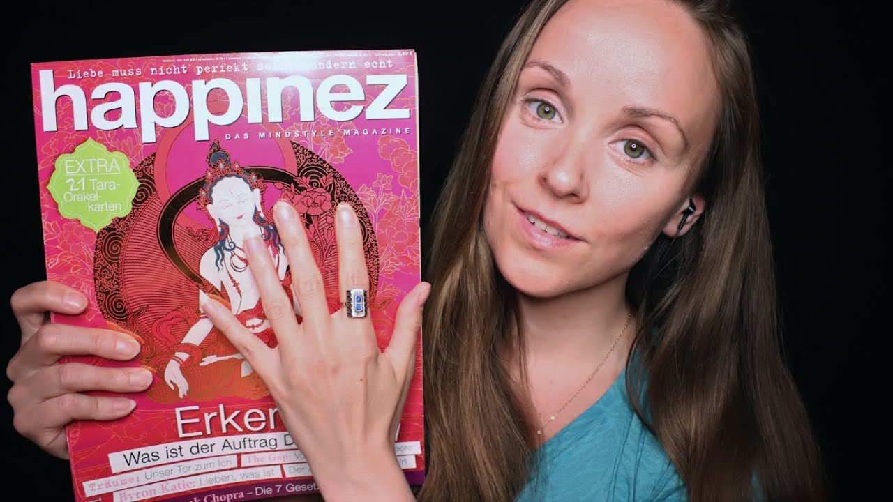 ASMR TRIGGER TRACING SHOW & TELL (GEFLÜSTERT) | DEUTSCH/ GERMAN