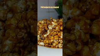 Caramel popcorn  at home  #cooking #viral #subscribe #shorts