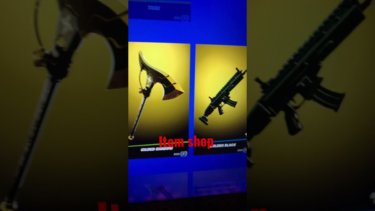 Item shop (galaxy scout is back)