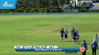 Saint Kentigern College, 1st XI vs St Peter's College, 1st XI