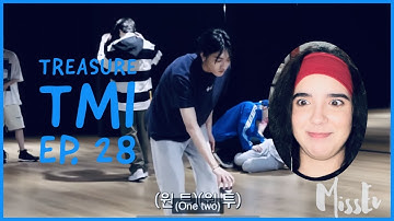 Reacting to TREASURE - [T.M.I] EP.28 ‘HELLO’ DANCE PRACTICE Behind The Scenes | MissEv