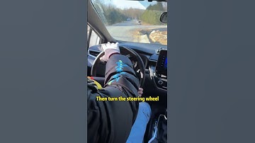 The tire fell into a pit, 3 tips to easily get out of trouble!#car