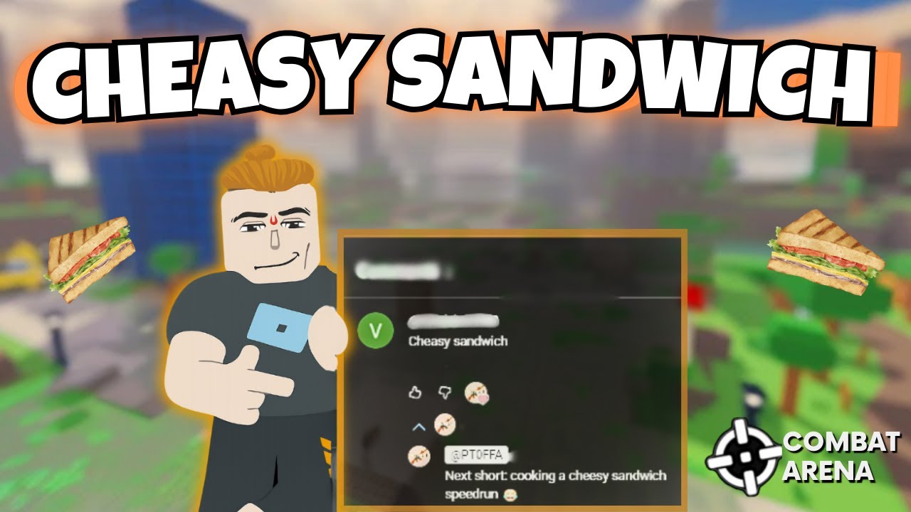 The Cheasy Sandwich Match 🥪 | Roblox Combat Arena