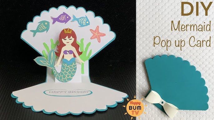 Cardboard Tube Mermaid Craft, Crafts, , Crayola CIY, DIY  Crafts for Kids and Adults