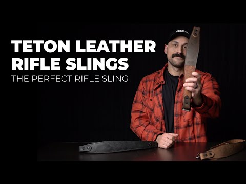 Watch: hand-crafted leather rifle slings