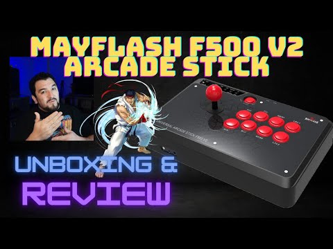 Mayflash F500 V2 Arcade Stick Unboxing & Review! (Extended Cut