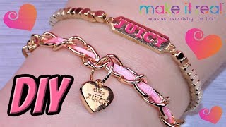 DIY Juicy Couture Chains & Charms Bracelets 