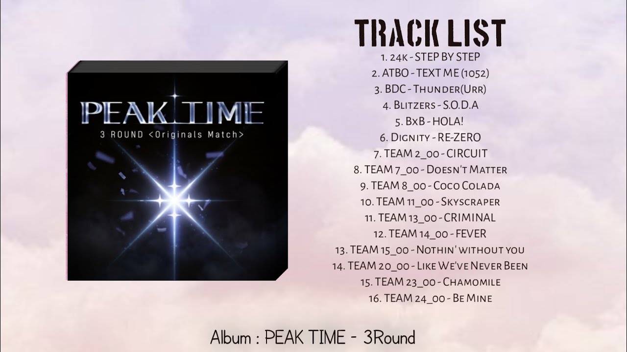 ALBUM PEAK TIME - 3ROUND - YouTube