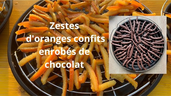 Orangettes au chocolat, Recette