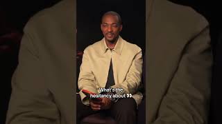 Rate Anthony Mackie's Harrison Ford impression? 👀💥