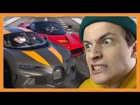 ბუგატი თუ ფერარი ? მანქანების შეკრება და დრაგი GTA5 ში