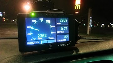 Megasquirt CAN bus dash