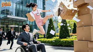 She Kicked A Falling Crate Out Of The Way! Saved A Man—He Was CEO!He Proposed Like Crazy!