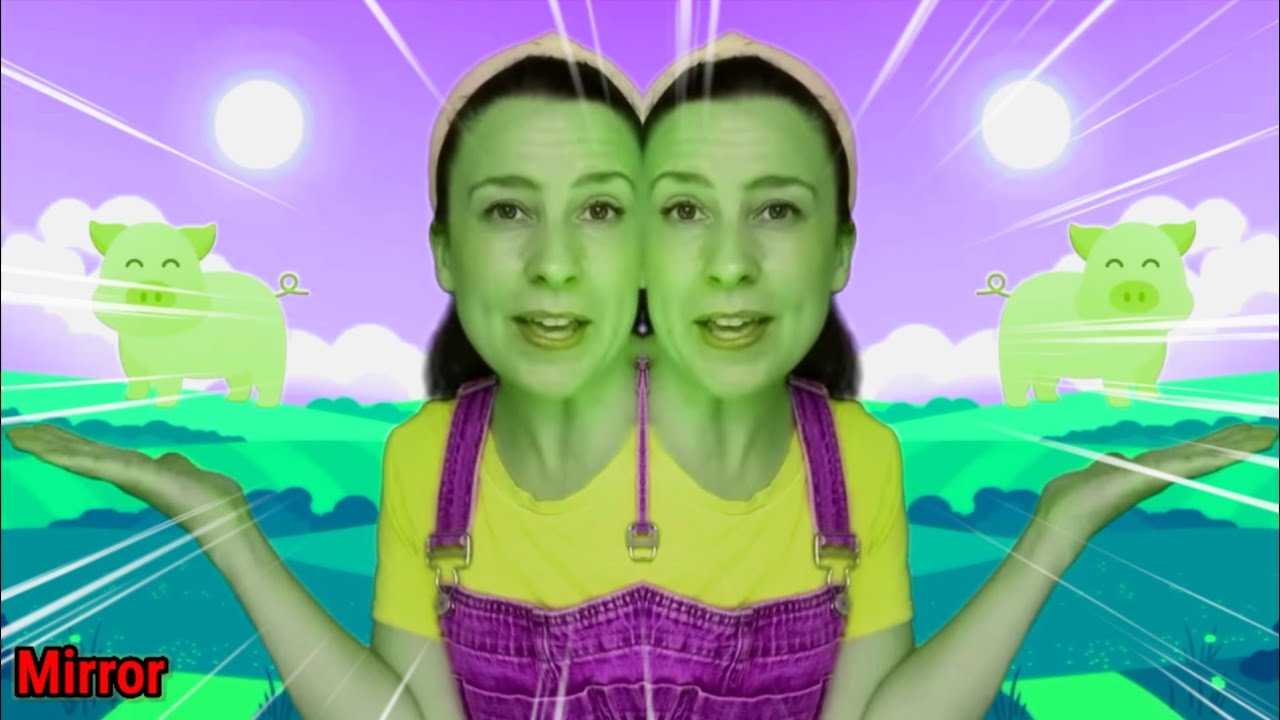 Ms Rachel: Who's  In The Farm Playing Peackaboo A Oink A Moo A Cockadoodledob | Effects Compilation 