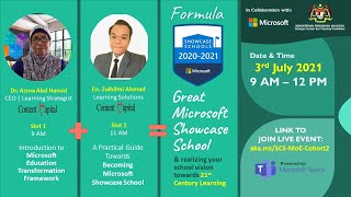 SLOT 1: K-12 Education Transformation Framework (Dr.Azma) 03072021