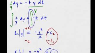 Separable Differential. Equations Part 2