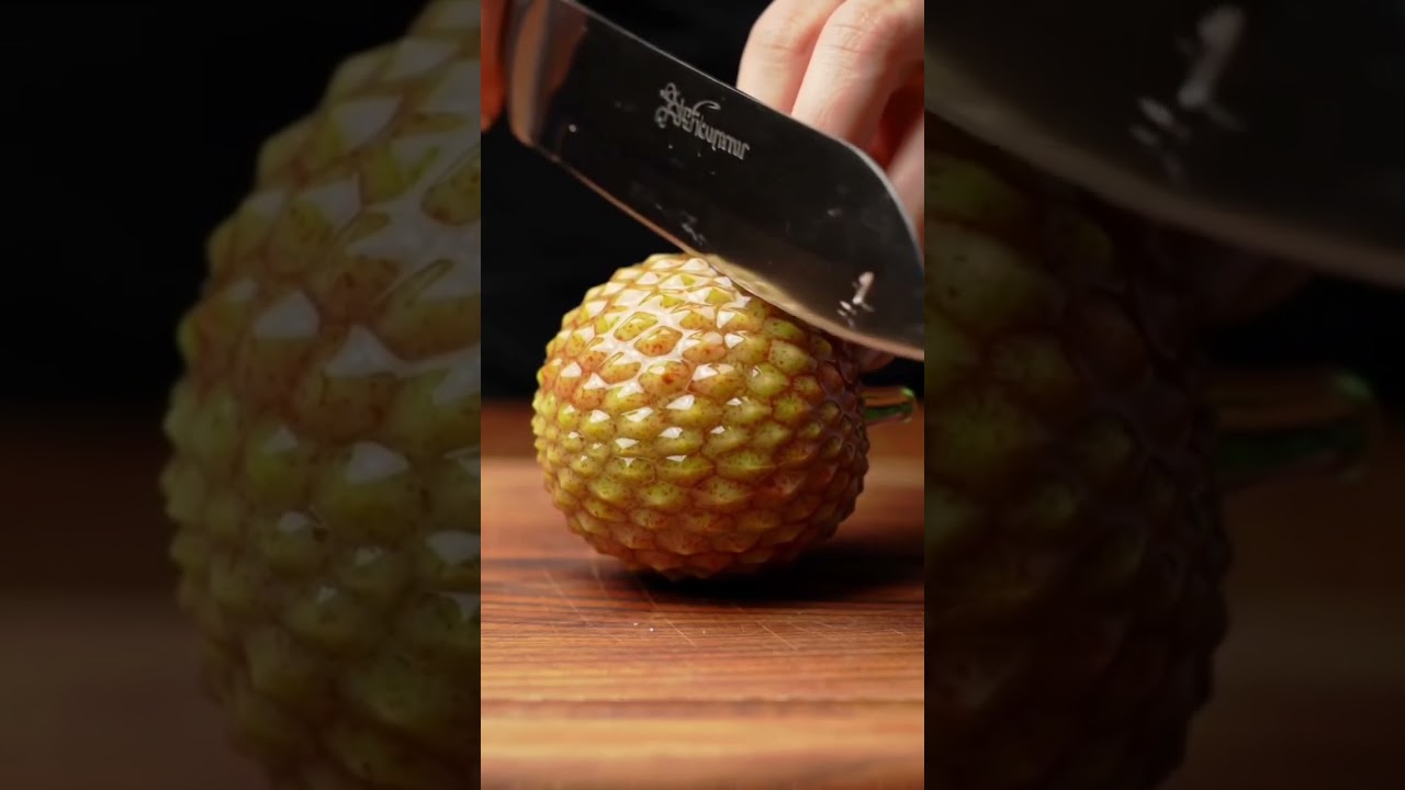 cutting glass fruit lychee 