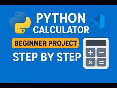 Python Simple Calculator in 2 Minutes | Beginner Project in VS Code