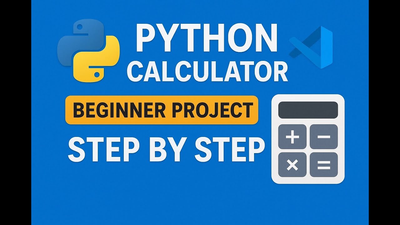 Python Simple Calculator in 2 Minutes | Beginner Project in VS Code ...