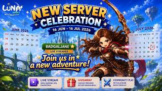 LUNA M: ID NEW SERVER ESTEL! Screenshot and get reward