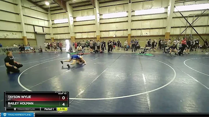 125 Lbs 3rd Place Match - Tayson Wylie, UT Vs Bail...