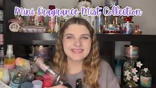 My Entire Mini Bath and Body Works Fine Fragrance Mist Collection