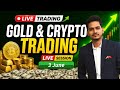 🔴LIVE Gold Trading | High Probability Setups | 3 June