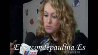 Paulina Rubio pide ayuda para Haití