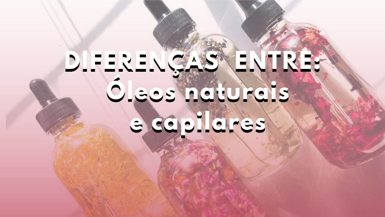 ÓLEOS CAPILARES PARA TRATAR FIO E COURO