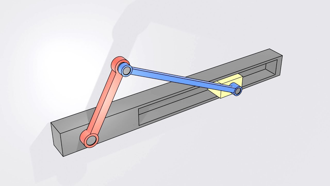 Blender】スライダクランク機構｜コンストレイント設定の舞台裏に潜入