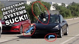 AAA says pedestrian detection systems don't work!!!