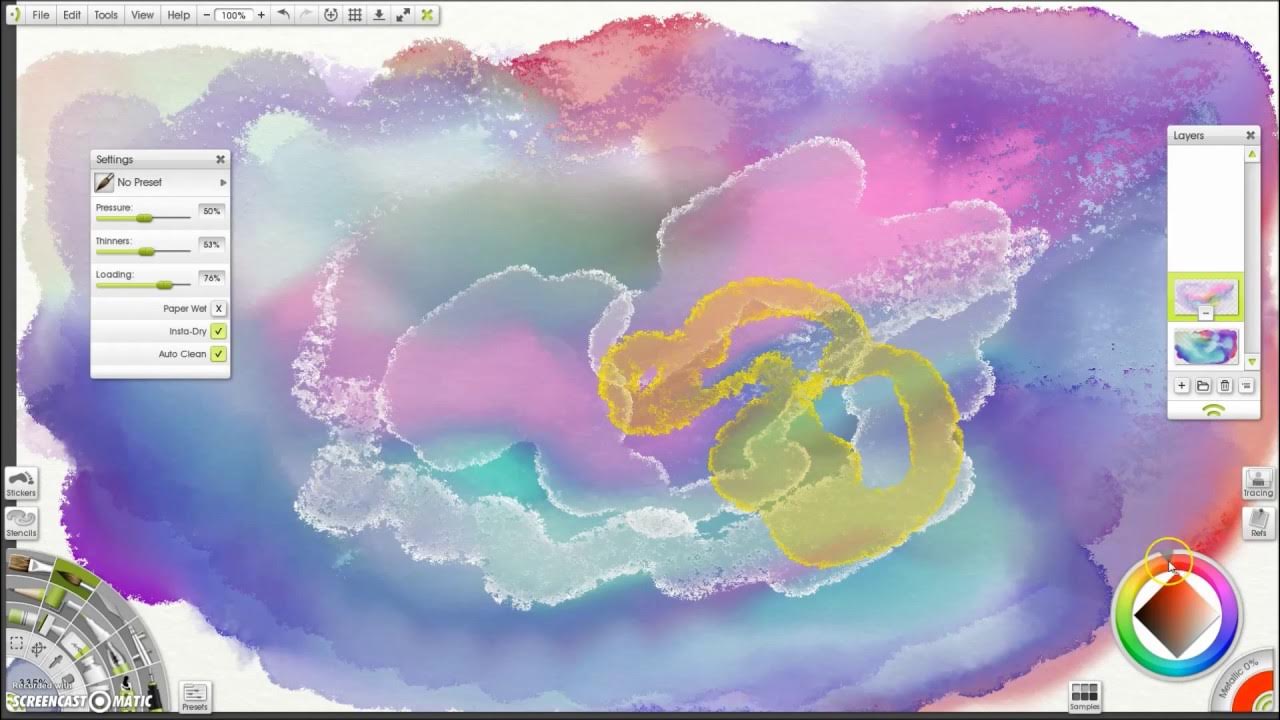 Watercolor Tool Settings & Effects in ArtRage YouTube
