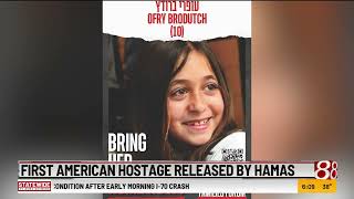 First American hostage released by Hamas