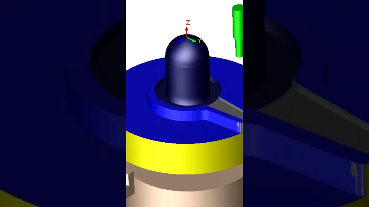 When 😎Profession Meets🕉️Spirituality. #cnc #shorts #cam #ytshorts #shivlinga #shiva #mahadev #5axis