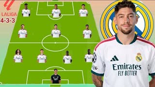 Camavinga & Tchoumeni Out ❌ Real Madrid Potential Line Up With Valverde Under José Mourinho Season 🔥