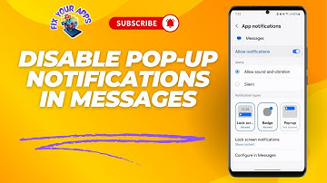 How to Disable Pop-Up Notifications in the Messages App