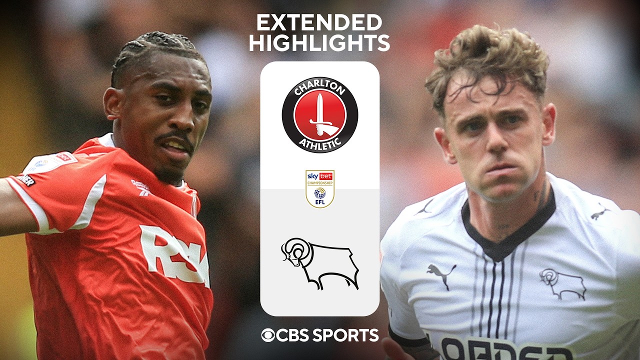 Charlton Athletic vs. Derby County: Extended Highlights | EFL Championship | CBS Sports