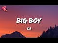 Capture de la vidéo Sza - Big Boy