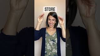 SHOP/SHOPPING & STORE | ASL Glossary | The ASL Shop