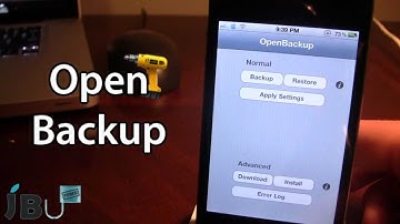 OpenBackup - Backup Cydia Tweaks (Cydia Tweaks)