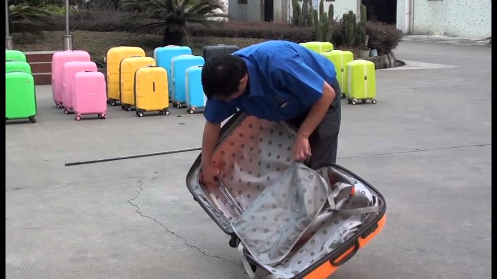 Краш-тест чемодана Baudet №2 - Crash test suitcase Baudet №2